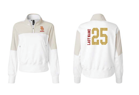 Adidas Women's Pullover 1/4 Zip- Fully Customized