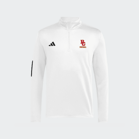 Men's Adidas 1/4 Zip- Customized with Name and Number on Sleeve